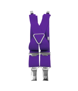 Παιδικές Τιράντες με 4 Κλιπς 25mm Μωβ