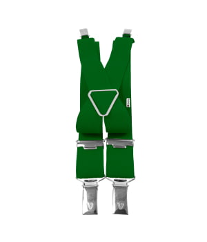 Παιδικές Τιράντες με 4 Κλιπς 25mm Πράσινο