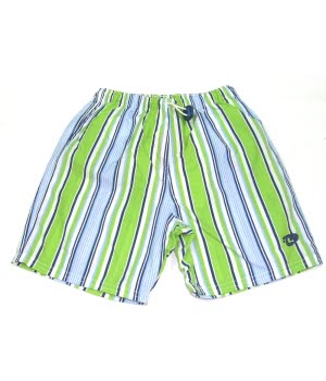 Παιδικό Μαγιό Ριγέ Πράσινο