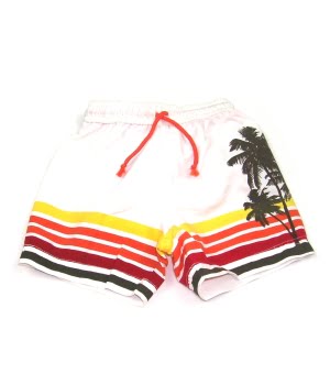 Παιδικό Μαγιό Λευκό Tropical