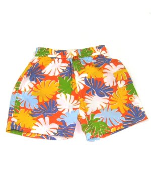 Παιδικό Μαγιό Πορτοκαλί Φύλλα