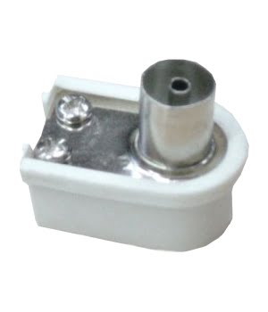 Βύσμα RF θηλυκό γωνιακό