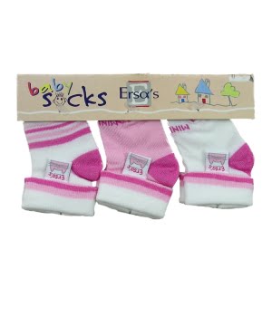 Σετ 3 Καλτσάκια Νεογέννητου Καλοκαιρινά