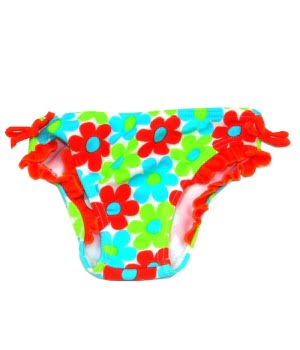 Μαγιό Μονοκίνι Πολύχρωμες Μαργαρίτες