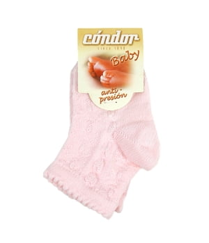 Καλτσάκι Βρεφικό Ροζ
