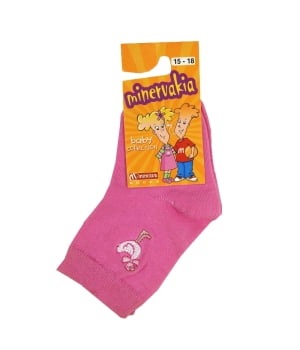 Καλτσάκι Βαμβακερό Ροζ Παπάκι