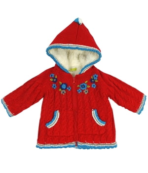 Ζακέτα Μπουφάν Κόκκινη