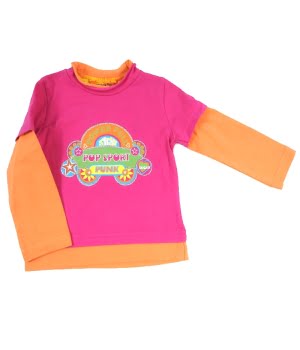 Μπλουζάκι Μακρυμάνικο Πορτοκαλί