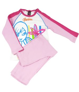 Πυτζαμάκι Barbie Ροζ