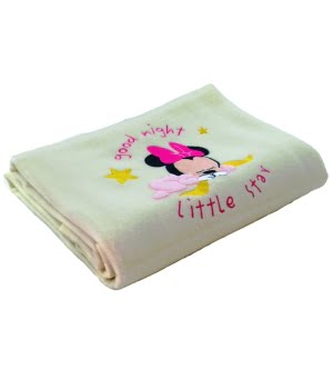Κουβέρτα Μάλλινη Minnie 80X110