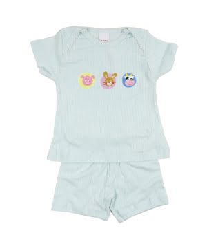 Πυτζαμάκι Γαλάζια Ζωάκια