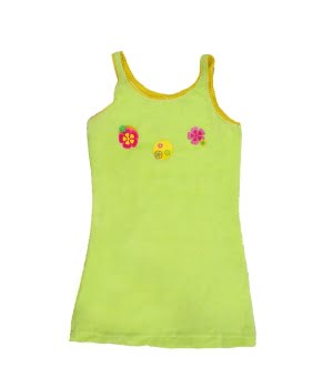 Φόρεμα Πετσετέ Λαχανί