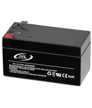 Μπαταρία μολύβδου 12V 1.3Ah