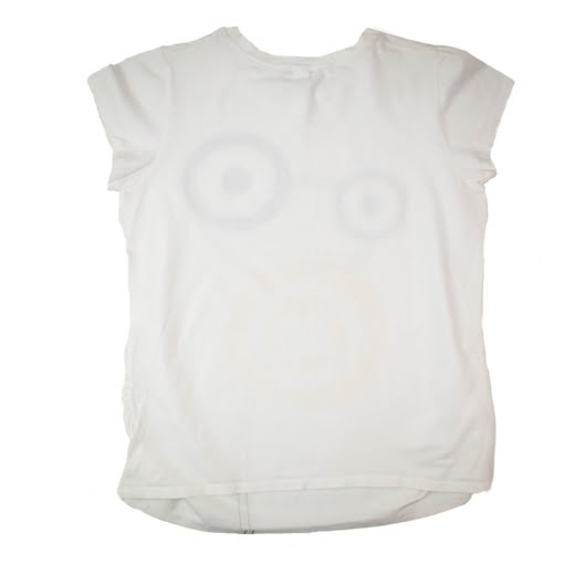 T-shirt Εγκυμοσύνης Λευκό με Στάμπα - Image 3