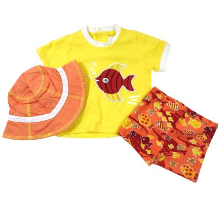 Σετ Μαγιό, Καπελάκι & Μπλουζάκι