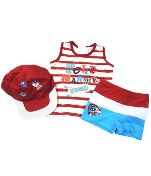 Σετ Μαγιό, Καπελάκι & Μπλουζάκι