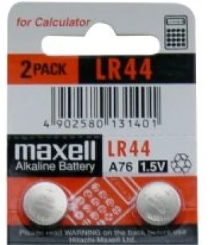 LR44 MAXELL Μπαταρίες Απλές 2τμχ