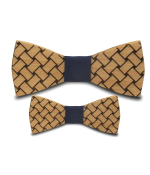 Σετ Ξύλινα Παπιγιόν Ανδρικό & Παιδικό Acapulco