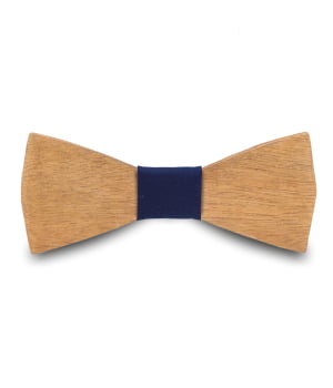 Ξύλινο Παπιγιόν Παιδικό Ermis Σκούρο Μπλε