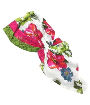 Μπαντάνα Λευκό Φλοράλ Catimini