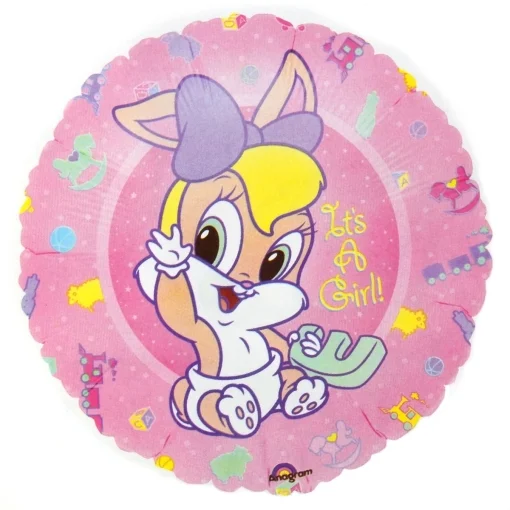 Μπαλόνι Αλουμινίου Its A Girl Baby Looney Tunes 16 ιντσών