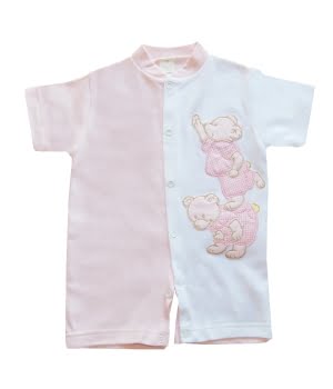 Φορμάκι Κόμπι Βαμβακερό Χαρούμενα Αρκουδάκια Ροζ