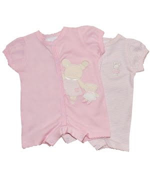 Σετ 2 Φορμάκια Βαμβακερά Κόμπι Ροζ