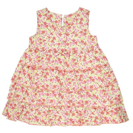 Φορεματάκι Πολύχρωμο Βρεφικό Κόκκινο