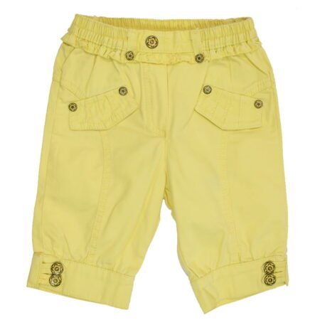 Παντελόνι Βρεφικό Κάπρι Κίτρινο