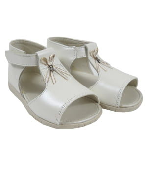 Δερμάτινο Παπουτσάκι Εκρού