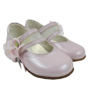 Δερμάτινα Παπουτσάκια Ροζ