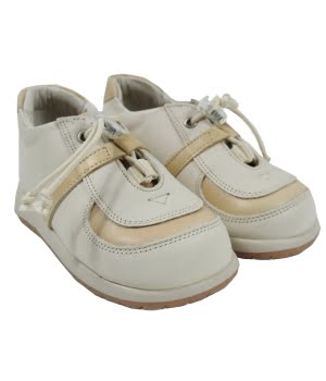 Δερμάτινο Παπούτσι Μπεζ