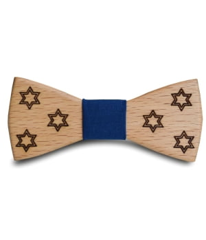 Ξύλινο Παπιγιόν Παιδικό Alonso Μπλε