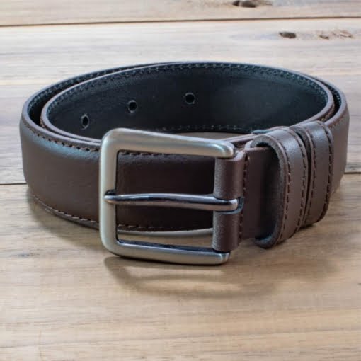 Παιδική Δερμάτινη Ζώνη Καφέ - Image 3