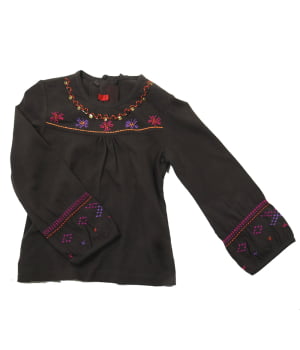 Παιδικό Μπλουζάκι Καφέ