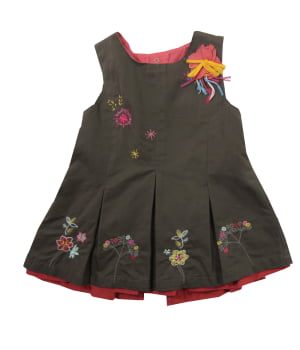 Φόρεμα Βρεφικό Καφέ