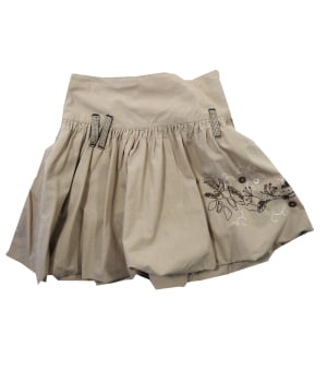 Φούστα Μπαλούν Μπεζ
