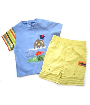 Σετ Βαμβακερό Σιέλ