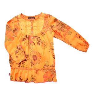 Βαμβακερή Πουκαμίσα Πορτοκαλί