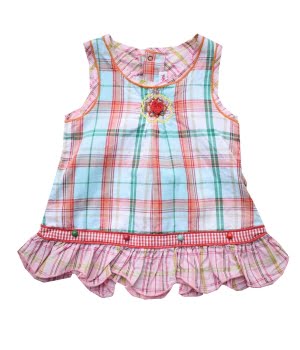 Αμάνικη Βαμβακερή Πουκαμίσα Ροζ