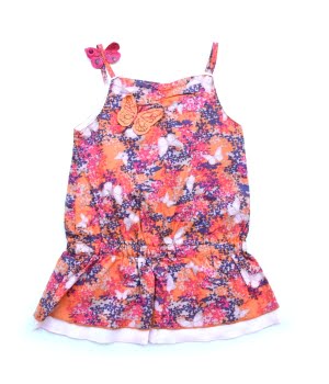 Φόρεμα με Τιράντες Ροζ