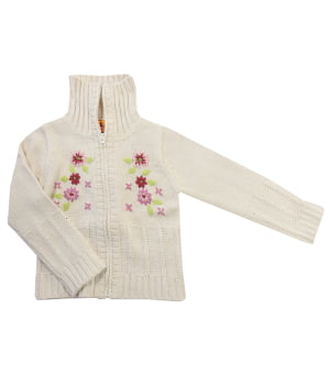 Πλεκτή Ζακέτα Μπεζ