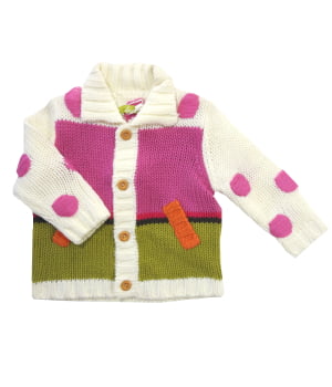 Ζακετάκι Βρεφικό Εκρού