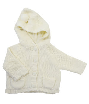 Ζακέτα Πλεκτή Εκρού