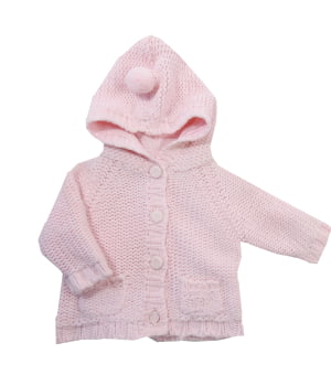 Ζακέτα Πλεκτή Ροζ