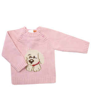 Πλεκτό Πουλόβερ Ροζ