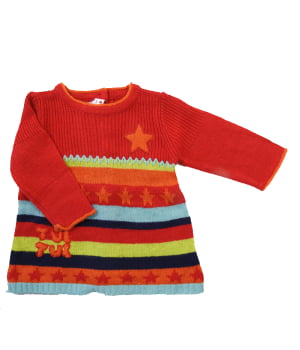 Φορεματάκι Πλεκτό Κόκκινο