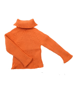 Πλεκτό Ζιβάγκο Πορτοκαλί Παιδικό