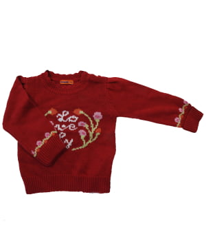 Πλεκτό Πουλόβερ Κόκκινο