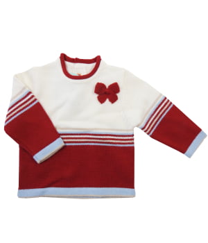 Πλεκτό Πουλόβερ Κόκκινο